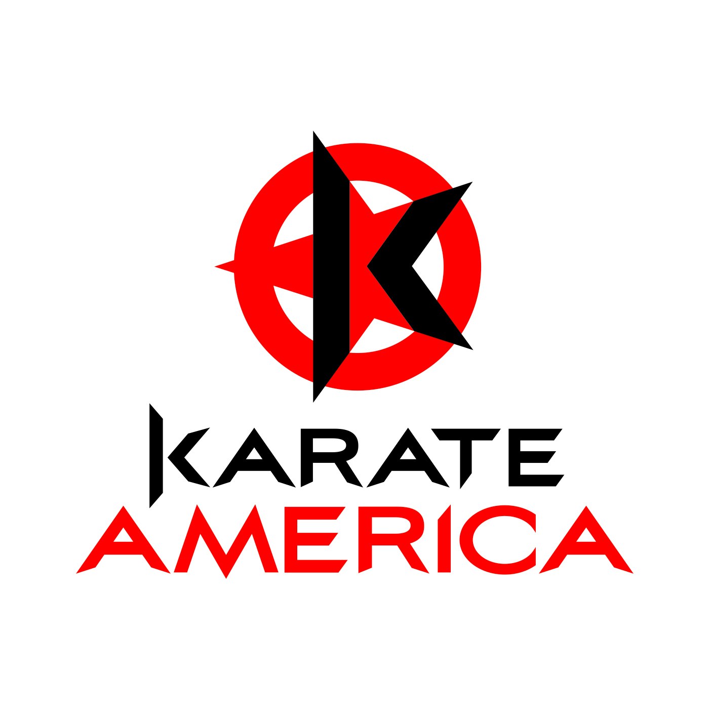Karate America logo — color