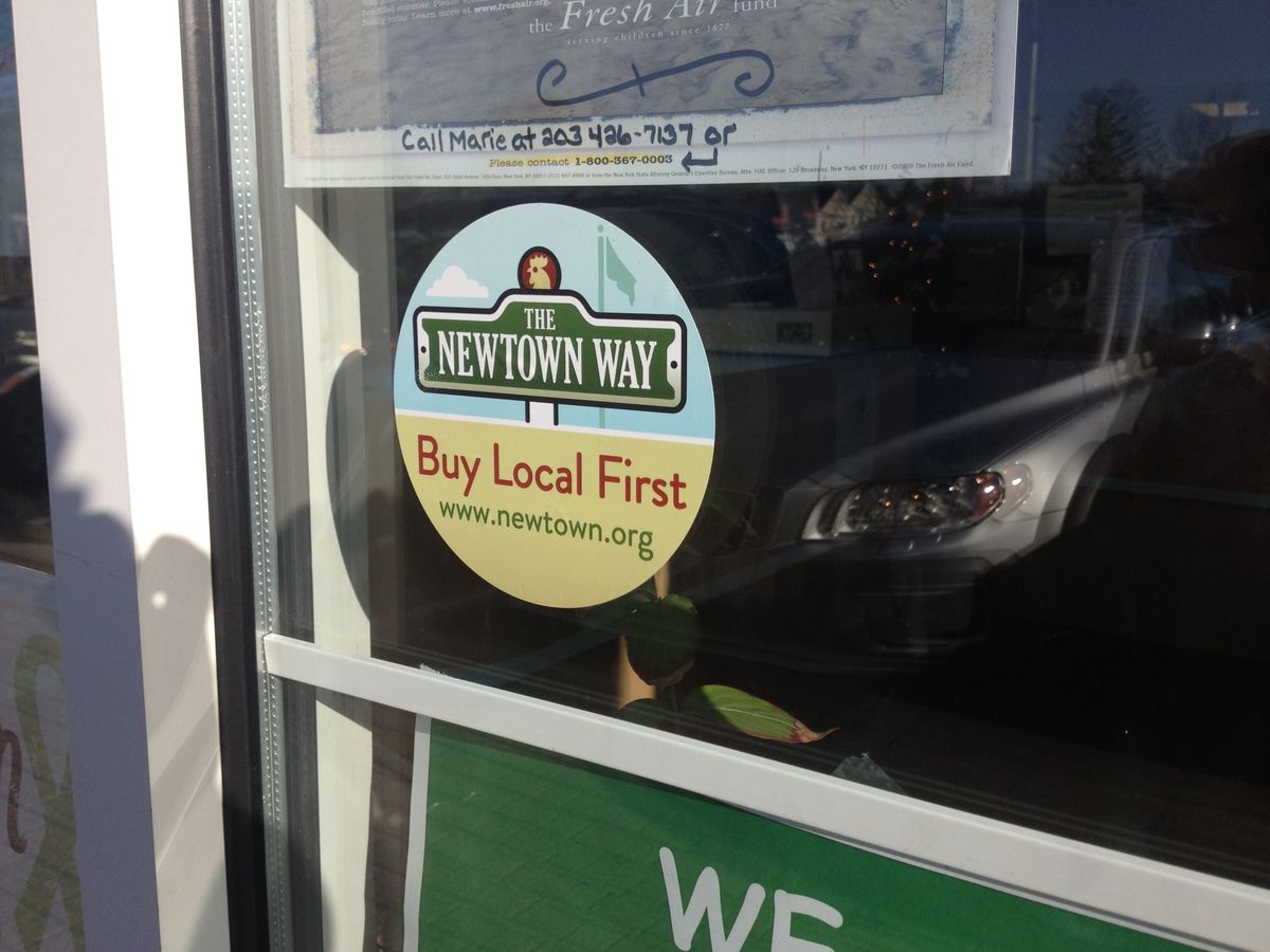 The Newtown Way window cling