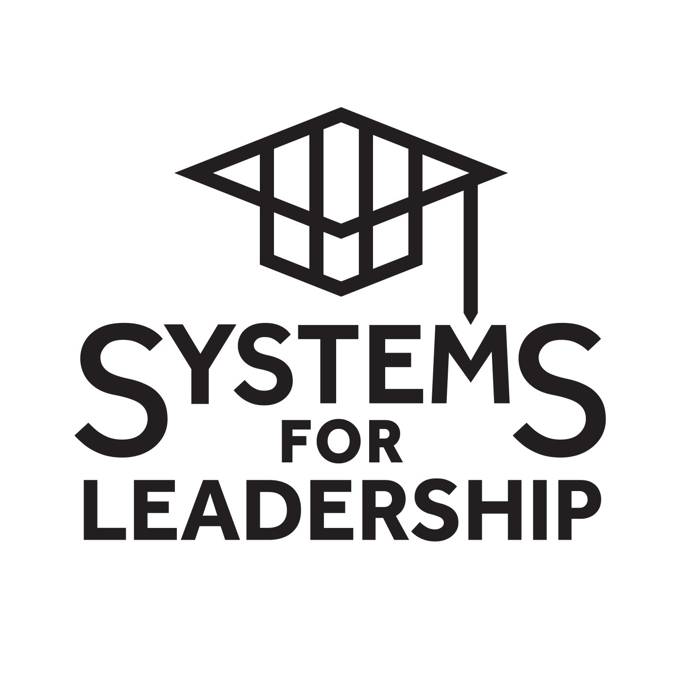 Systems for Leadership logo — black and white