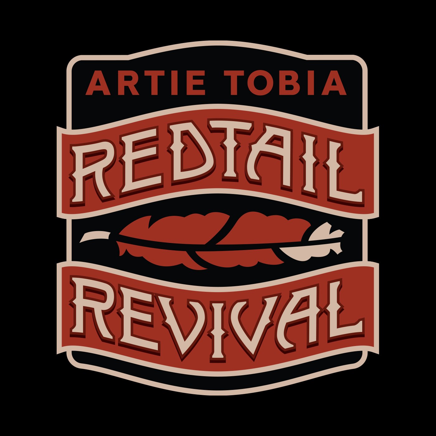 Redtail Revival logo — final color badge