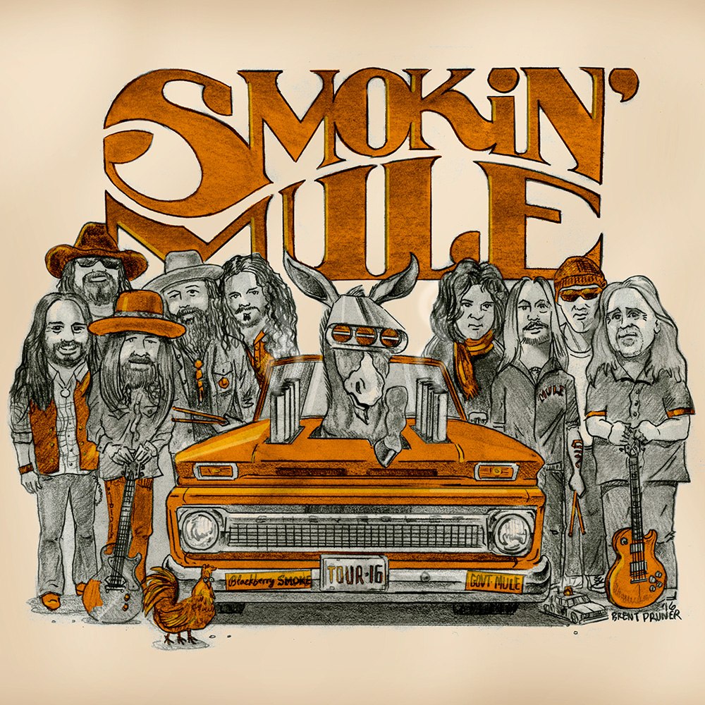 Smokin' Mule — final illustration