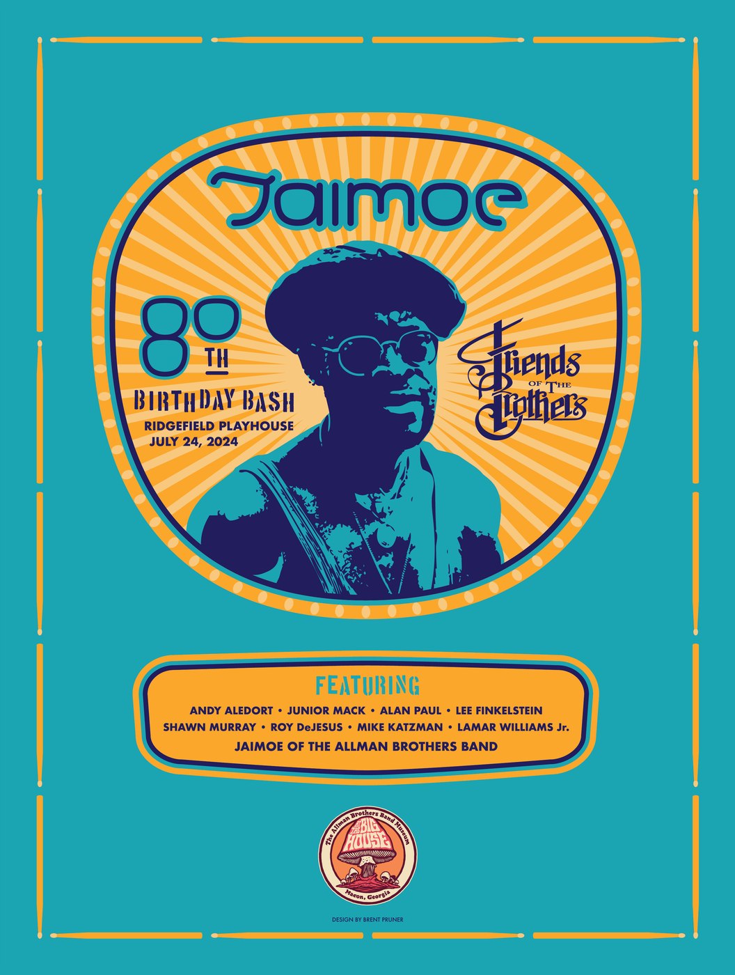 Jaimoe 80th Birthday Bash poster